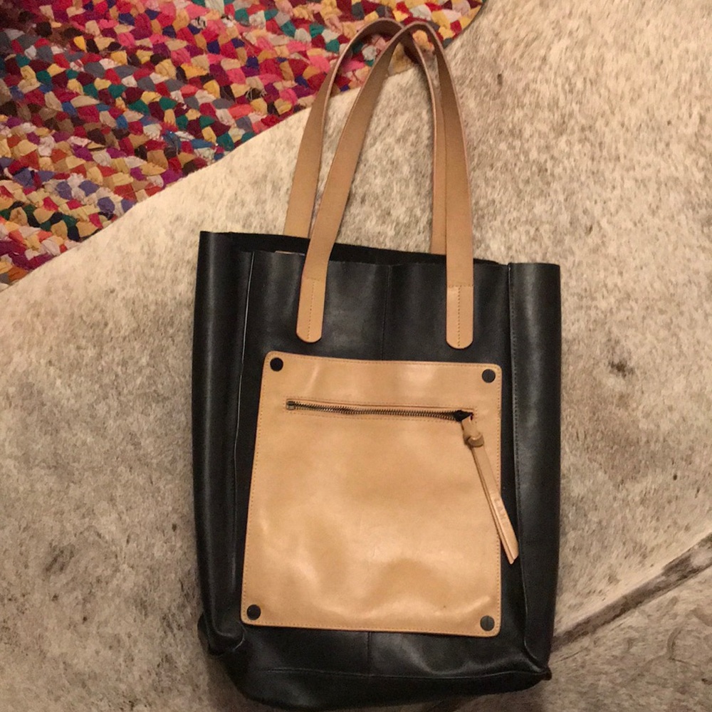 L.A.M.B. Leather Tote